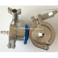 Tri-Clamp &amp; Reg Ends &quot;a&quot; Tipo (acoplador de aire) EPDM Ball Air Blow - Check Valves